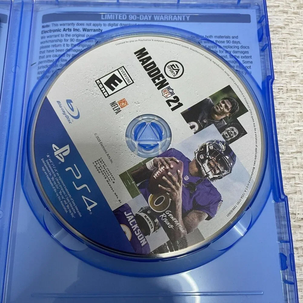Madden NFL 21 for Playstation 4 by EA Sports CIB Tested and Working